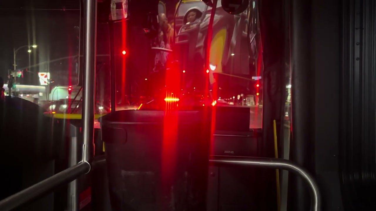 Front View Ride: San Diego MTS New Flyer XN40 Route 30 (Pacific Beach-Old Town) 