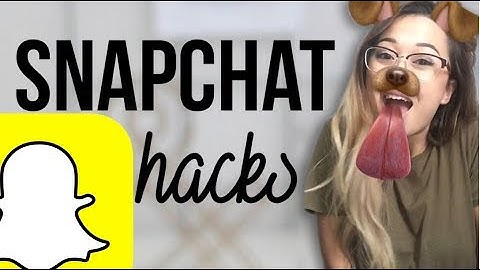 10 SNAPCHAT HACKS 2018 | Snapchat Tricks & Tips | Part 2