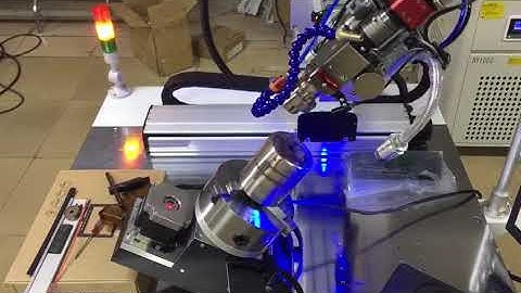 automatic continuous fiber laser welding machine 5 axis