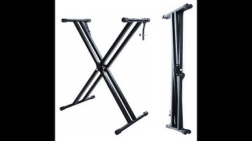 How to assemble double braced keyboard music stand