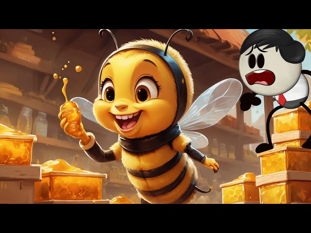 What if we Turned into a Honeybee? + more videos | #aumsum #whatif #kids #children class=