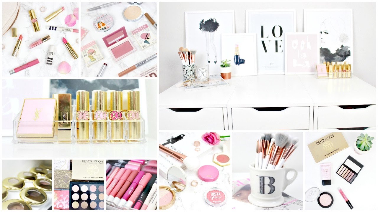 Makeup Collection & Storage 2016! | Becca Rose