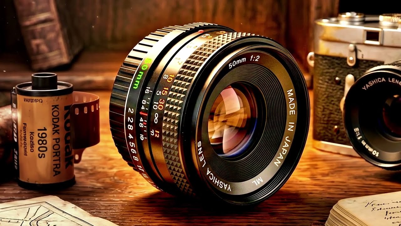 Yashica 50mm Vintage Lens. Is F2 Good for You ? - YouTube