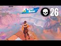 High Elimination Gameplay Solo Vs Squads Full Game Win Season 6 Fortnite (Controller on PC)