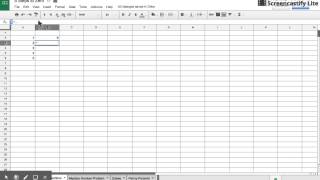 Google Sheets & Simple Equations