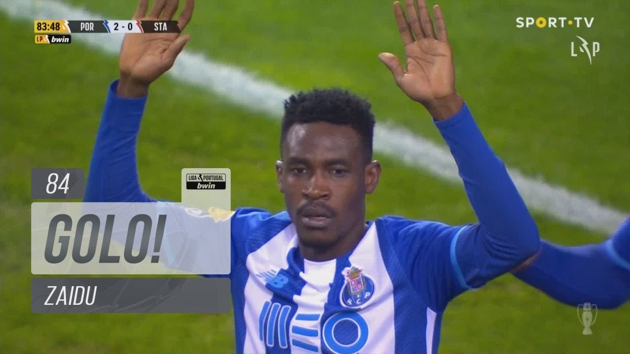 Goal | Golo Zaidu: FC Porto (3)-0 Santa Clara (Liga 21/22 #28) - YouTube