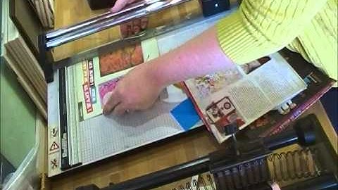 Wire Binding your art books & magazines (tutorial #18)