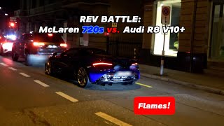 Cars in Zurich! McLaren 720s vs. Audi R8 V10+ | Mustang Breakdown & More! [EN]