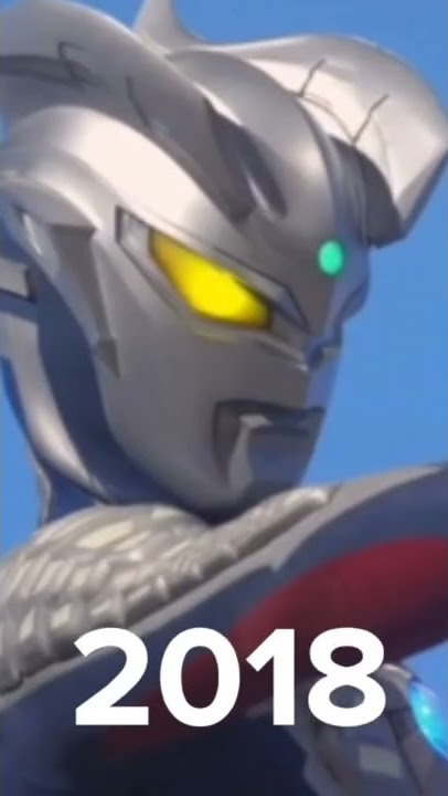 Evolusi Ultraman Zero 2009-2021 #shorts #ultraman #ultramanzero #tsuburayaproduction
