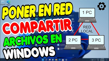 Como PONER en RED PC Y COMPARTIR ARCHIVOS (Crear Red Local) WINDOWS 10 Y 11✅