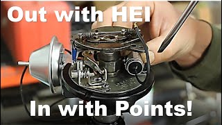 Rebuilding a 60's Small Block Chevy Distributor  Set Points, Test Vacuum Advance, Test Condenser