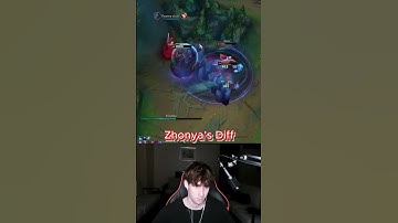 Zhonya’s Hourglass 1v2 Outplay  #leagueoflegends