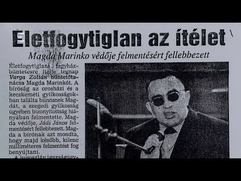 Magda Marinkó gyilkosságok  Újranyitott akták (20180614)  ECHO TV