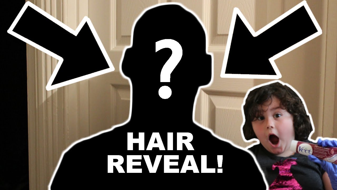HAIR REVEAL VEET HAIRDRESSING PRANK ON MY BROTHER!!! YouTube