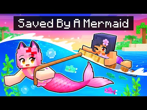 Saved by a MERMAID in Minecraft!