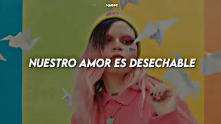 Amor desechable - Bruses & Carlos Sadness - Letra