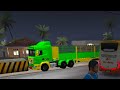 Bharat Benz 60 Wheeler New Modified Truck Driving In off road | Bus Simulator Indonesia |