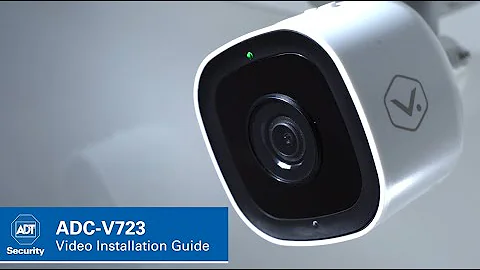 ADT Outdoor Wi-Fi Camera (ADC V723) Installation Tutorial