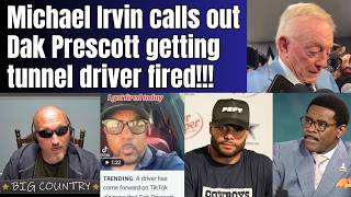 Michael Irvin Calls Out Dak Prescott!!! Jerry Jones Defends The Tunnel Driver!!!!