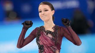 Анна Щербакова Произвольная программа олимпийского сезона выступление в шоу Чемпионы на льду 