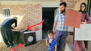 Isa and Fatima's efforts to renovate the old house and Fatima's efforts to earn money from sewing  screenshot 5