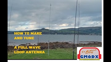How To - Make and Tune a full wave loop antenna