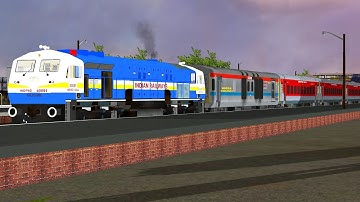 Dibrugarh Rajdhani Express | NFR Route | MSTS