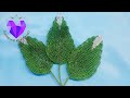 ☘Листик из бисера .Французское бисероплетние мастер класс/Beaded leaf. French beadwork