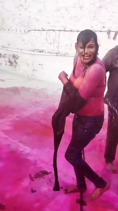 Bhabhi Ke Sang Holi Me 🧐 #shorts #viral #holi #ytshorts #romantic #romace_status