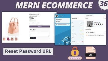 MERN Stack E-Commerce Project #36: Generate Reset URL for Password Reset