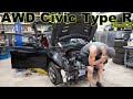 Building an AWD Civic Type R | Ep. 29 (I&#39;m back...wiring)