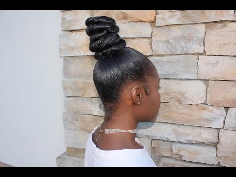 Ninja Bun Top Knot Bun Youtube
