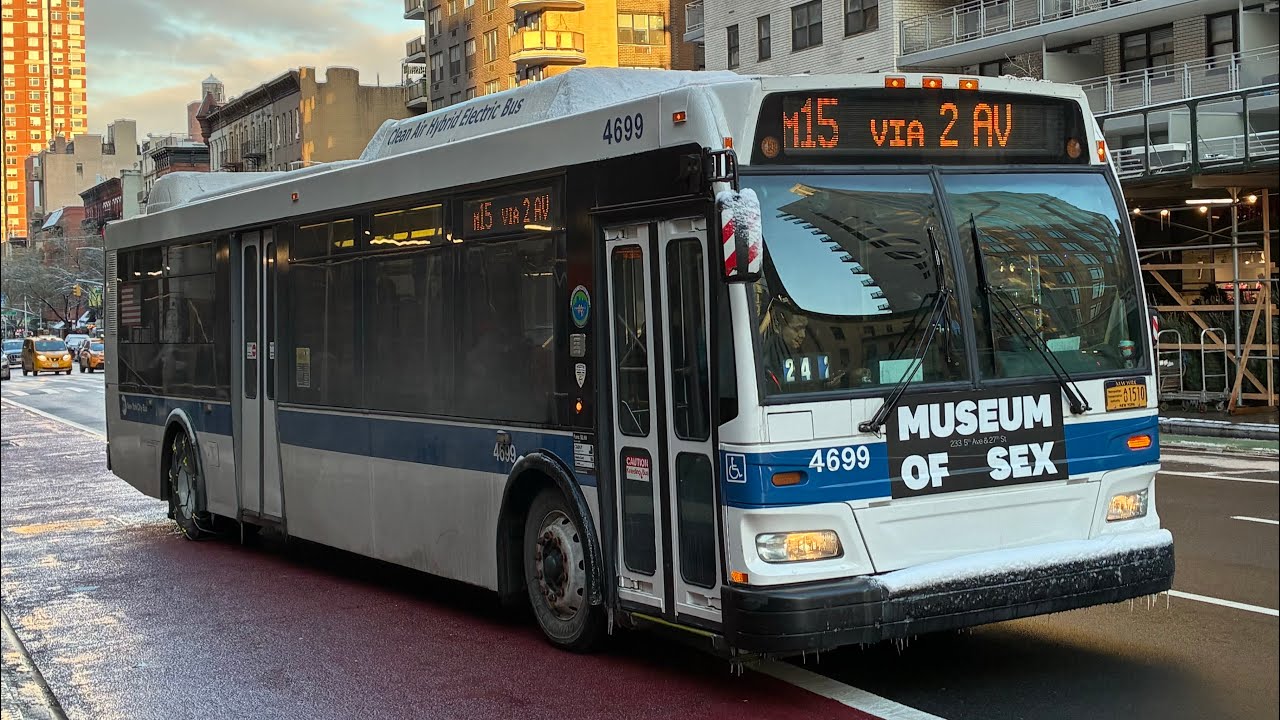 MTA | 2010 NextGen #4699 On M15 Local Leaving 2nd Avenue & 86th Street ...