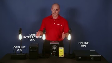 UPS topologies standby line interactive online UPS systems