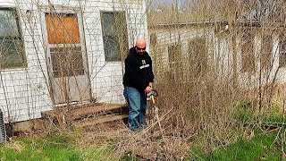 Helping Elderly Couple With Insane Lawn Cleanup