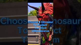 Choose a Dinosaur to Protect you from Ultimasaurus #dinosaurs #jurassicworld #ultimasaurus