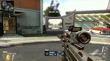 SECRET Diamond Camo | Black Ops 2 | Combat Training/Sniper Gameplay