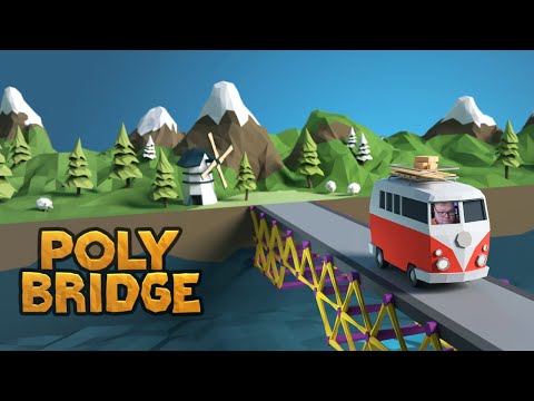 Видео: ЧАТ ПОМОГАЕТ T2x2 СТРОИТЬ МОСТЫ В Poly Bridge