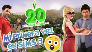 ¡Simmer novata prueba LOS SIMS 3 por PRIMERA VEZ ? (Y queda impactada)  20añosDeSims