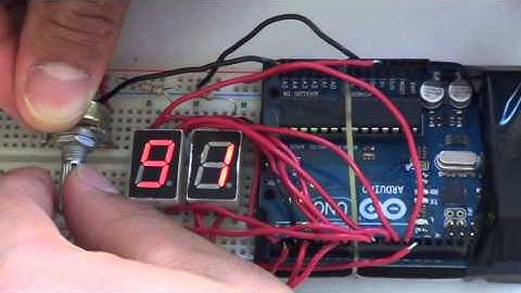 CONTADOR 0-99 CON ARDUINO