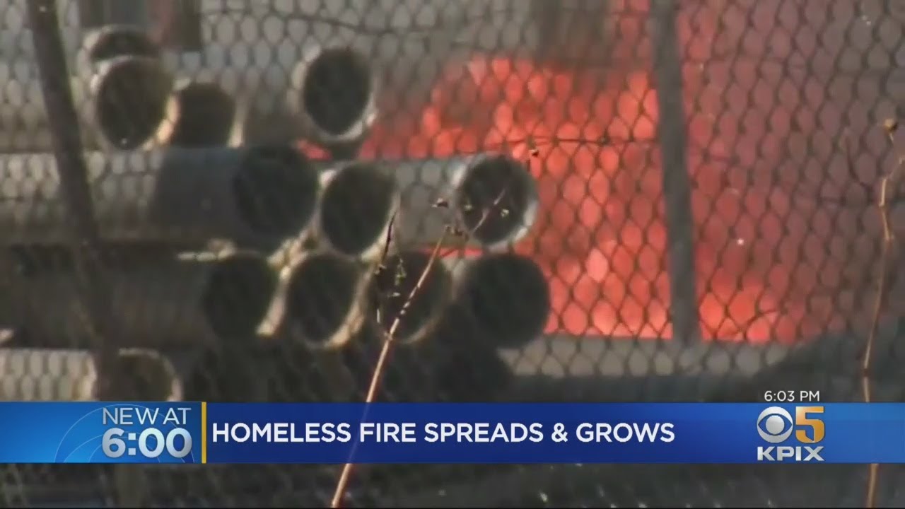 More Than 50% Of Contra Costa Vegetation Fires Start Near Homeless Camps, Fire Official Says - YouTube