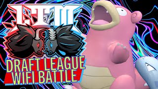 SLOWBRO GETS TRICKY | Pokemon Draft League | LTM W4 vs @GentlemanThomas