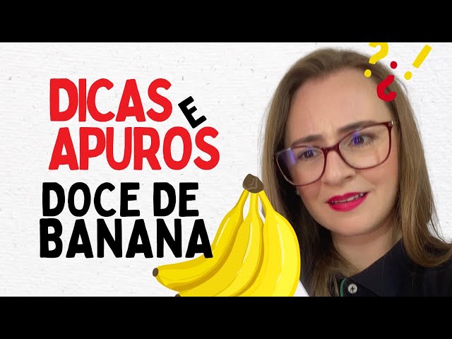 Chimia de bananas. 