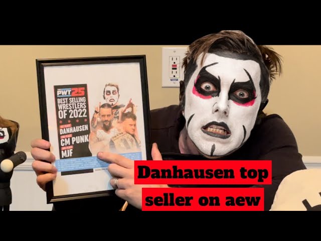 Danhausen yells at winning top AEW merch seller 