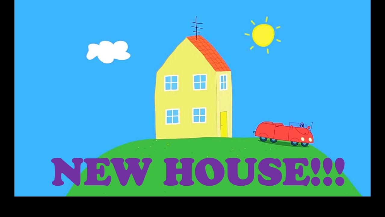 PEPPA PIG NEW HOUSE!!!! - YouTube