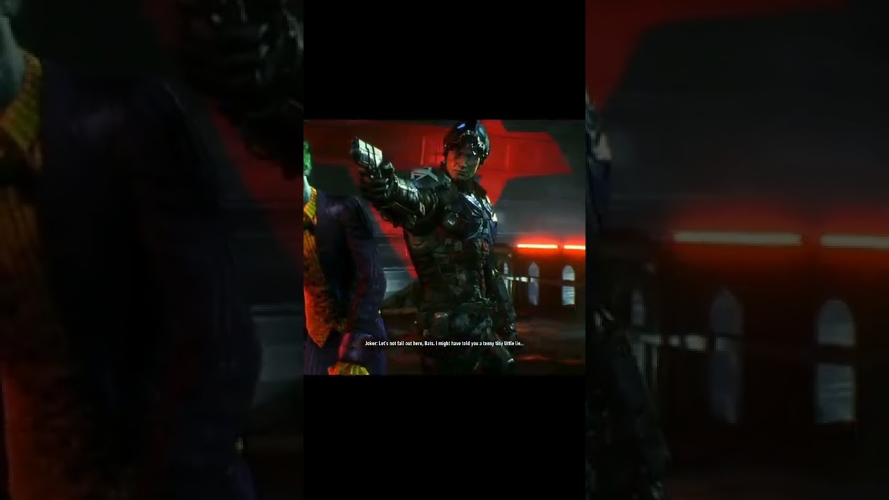 Arkham Knight Reveal Scene 