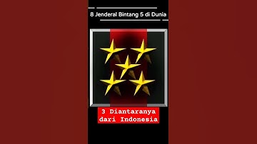 8 Jenderal Bintang 5 di Dunia, 3 diantaranya dari indonesia #sejarah
