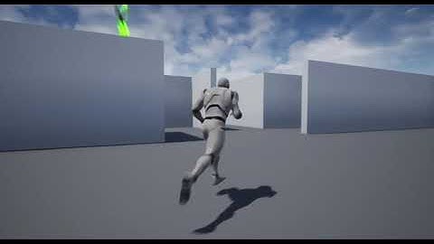 Third person template starter in Unreal Engine