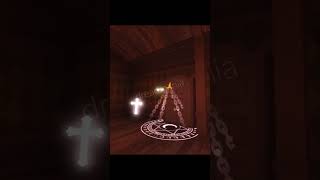 Using Crucifix on Banana Peel #shorts #doors #roblox