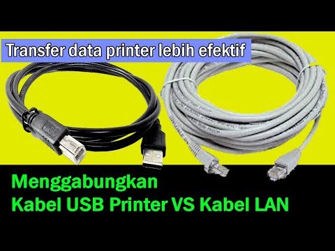 Video: Kabel USB Untuk Printer: Pilihan Kabel Untuk Menghubungkan Printer, Jenis Konektor, Kabel 3-5 Meter Dan Panjang Lainnya